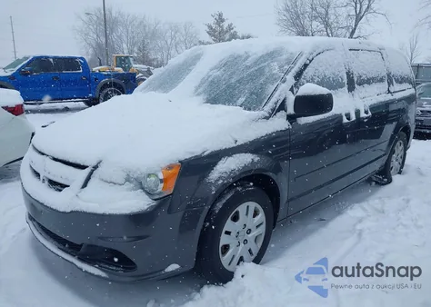 2015 Dodge Grand Caravan Se из США, поврежденный, VIN 2C4RDGBG3FR660806